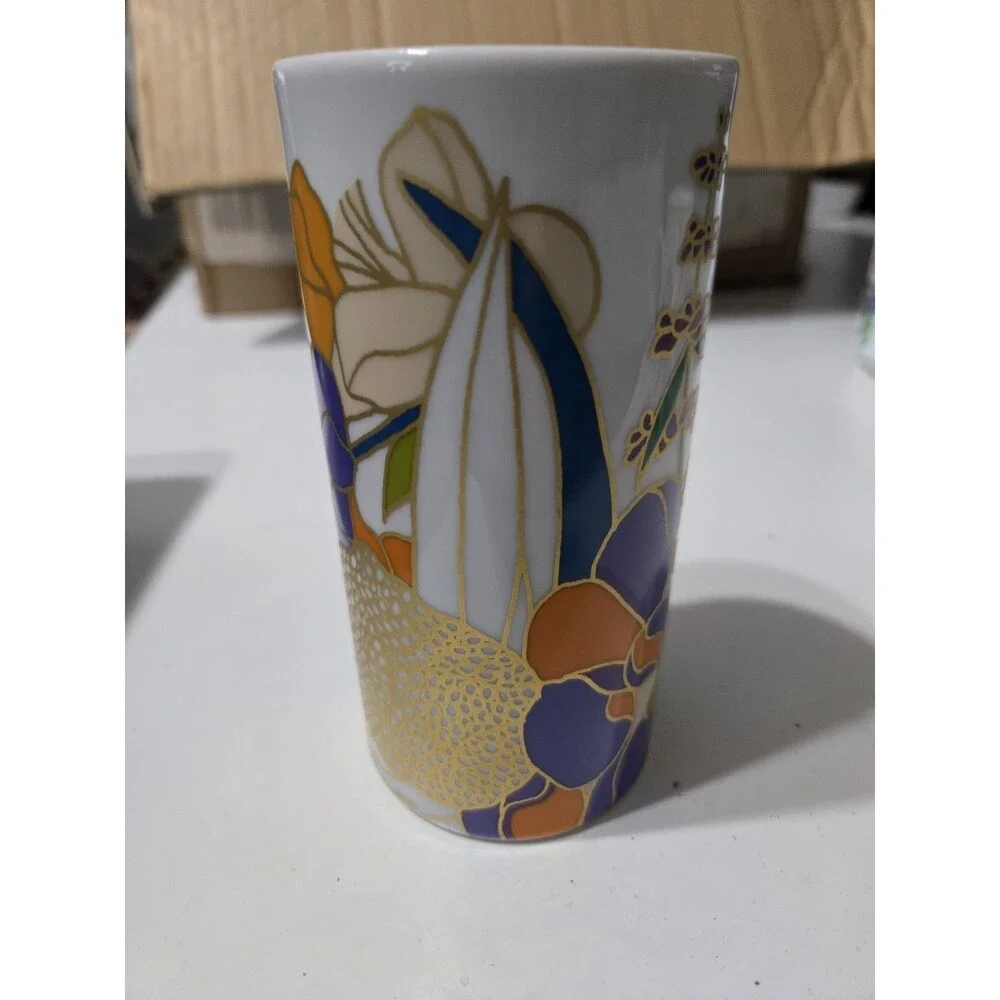 Vintage Rosenthal Studio Line porcelain vase by Wolf Bauer Germany 1970 MCM